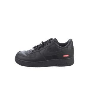 black supreme air force 1s